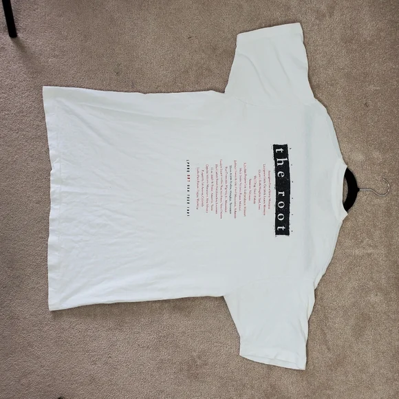 Vintage Big Bang Theory The Root 1991 Single Stitch Band Tour Mens Tee XL - Picture 7 of 11